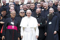 Pope with priests for news.jpg